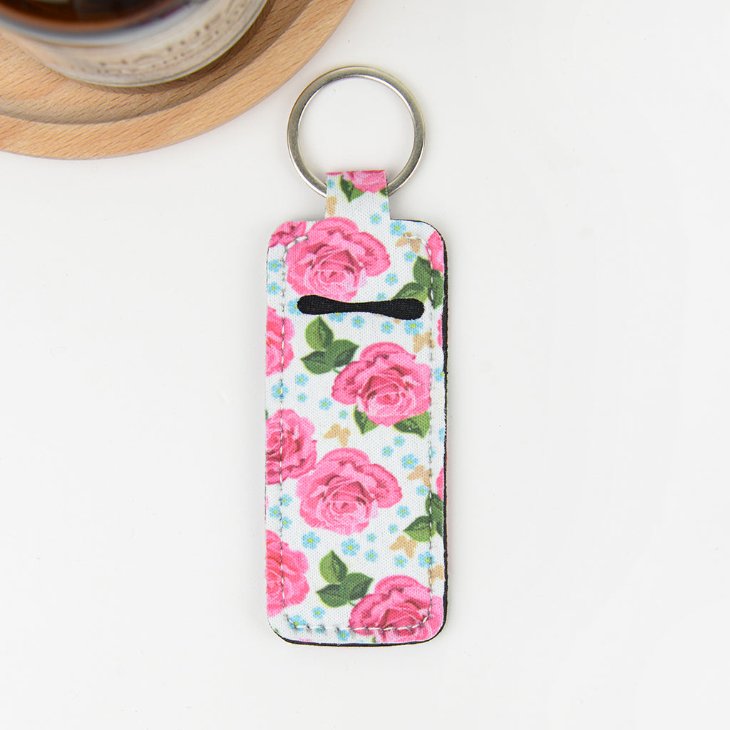 Small Square Keychain Lip Balm Set