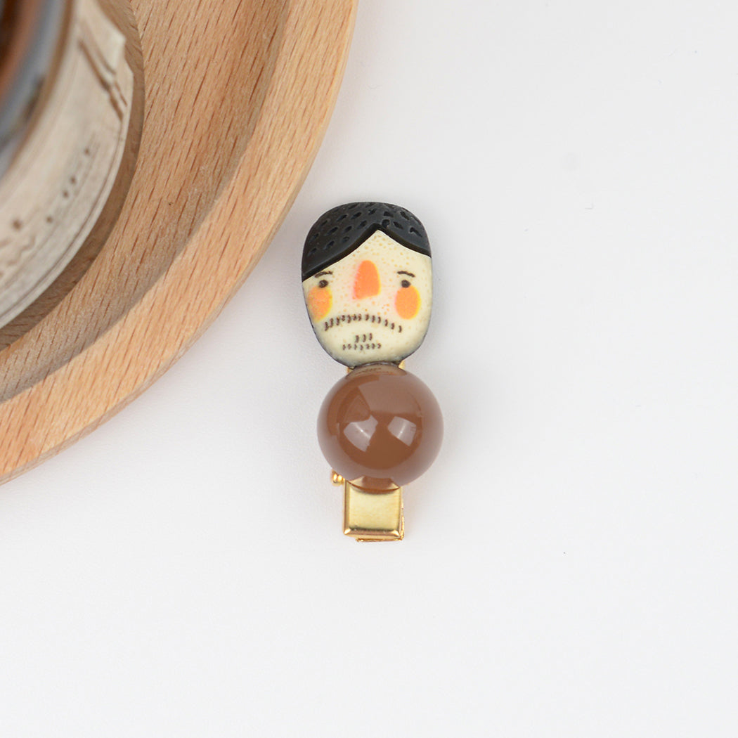 Cute Funny Little Man Barrettes