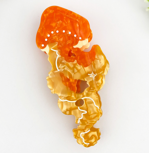 Jellyfish Series Barrettes Loose Clip Updo Shark Clip