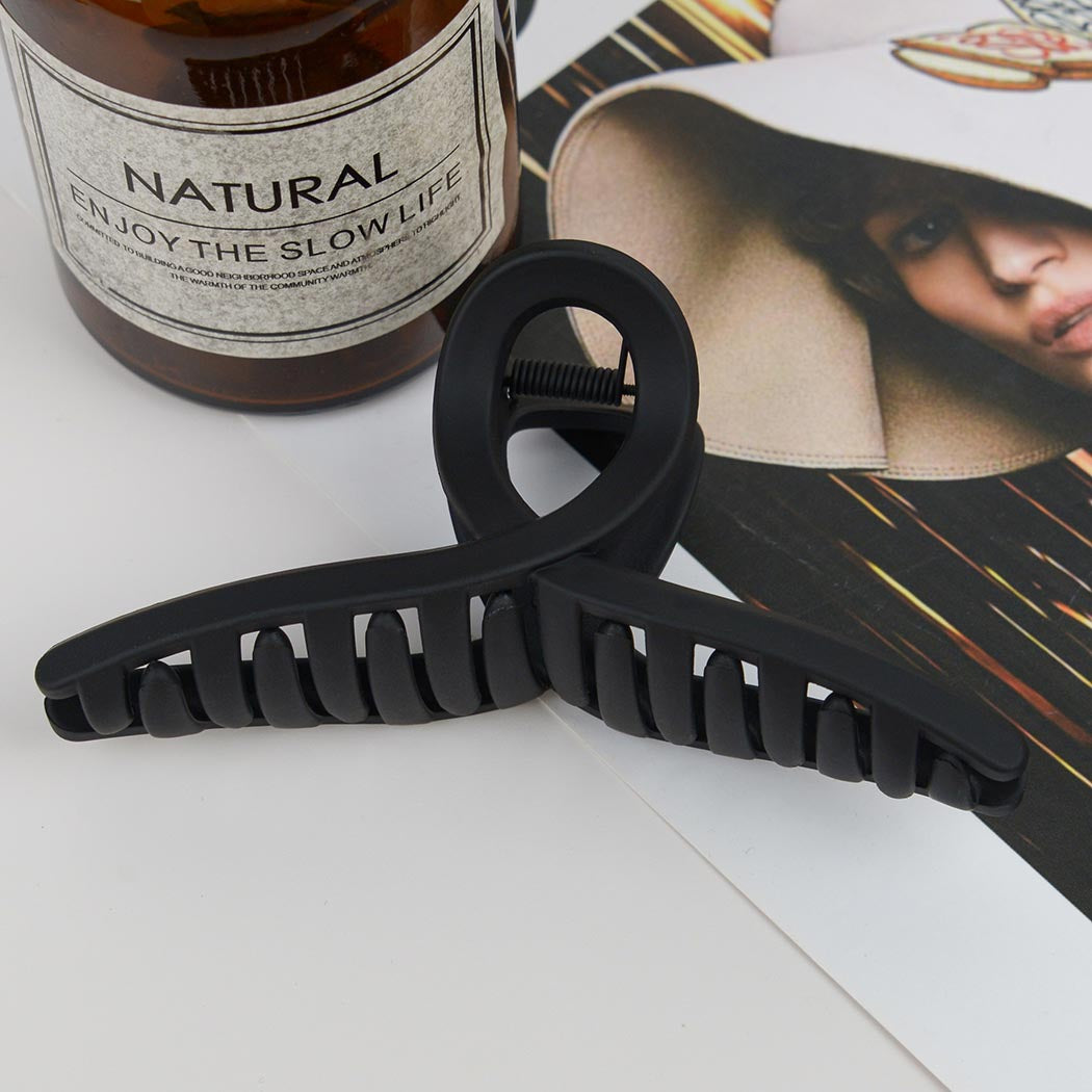 Matte Simple Large Hair Claw Clip
