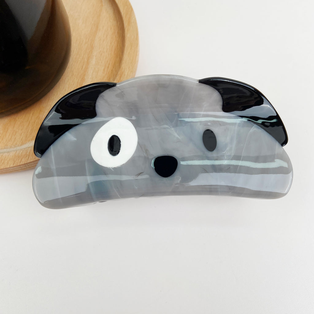 Acetate Cute Cartoon Dog Animal Hair Clips