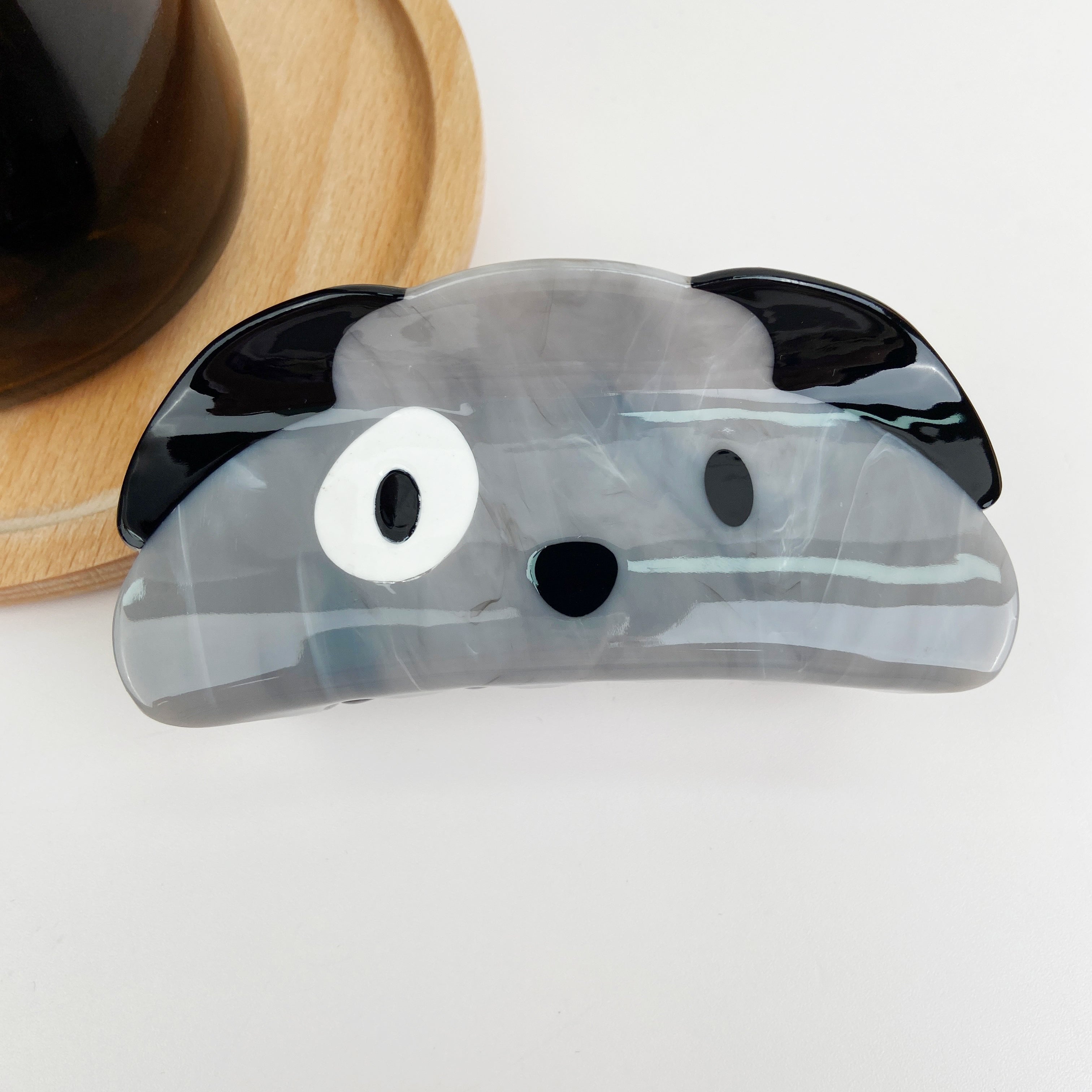 Acetate Cute Cartoon Dog Animal Hair Clips