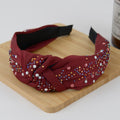 Knotted Rhinestone Hair Band