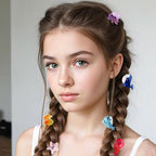 Sea Life Acetic Acid Mini Jaw Clip Whale Crab Seahorse Starfish Dolphin Young Girl Personalized Bang Clip Barrettes Hair