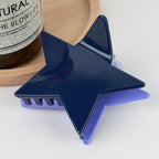 Acetic Acid Pentagram Hair Claw Clips