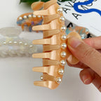 Simple Elegant Pearl Hair Clip