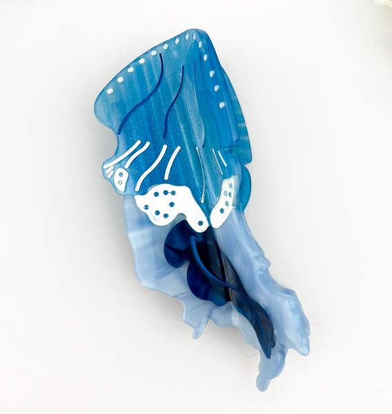 Jellyfish Series Barrettes Loose Clip Updo Shark Clip
