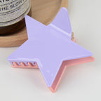 Acetic Acid Pentagram Hair Claw Clips