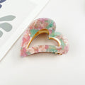 Acetate Love Hair Clip Metal Claw Clip Valentine's Day