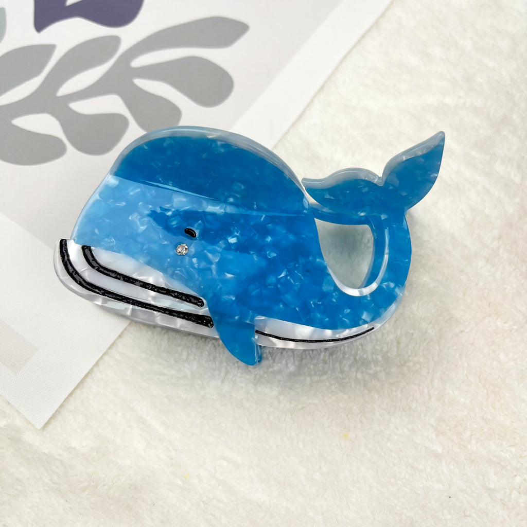 Whale hair clips Shark claw clip animal series