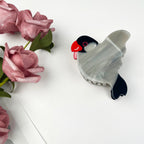 Acetic Acid Cute Animal Peace Dove Hair Claw Clip