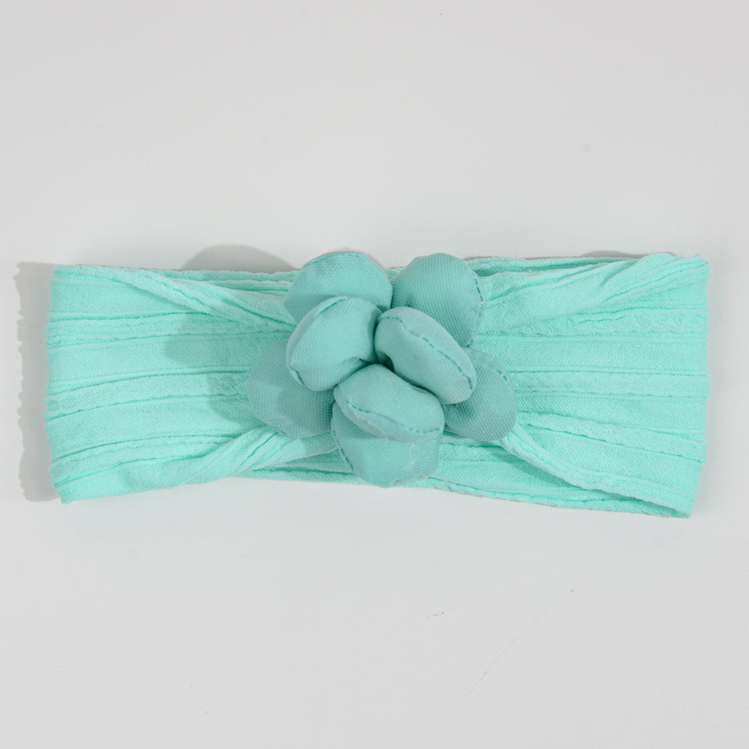 Solid Nylon Flower Head Wrap