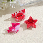 Ocean Series Mini Jaw Clip Bangs Side Small Barrettes Children