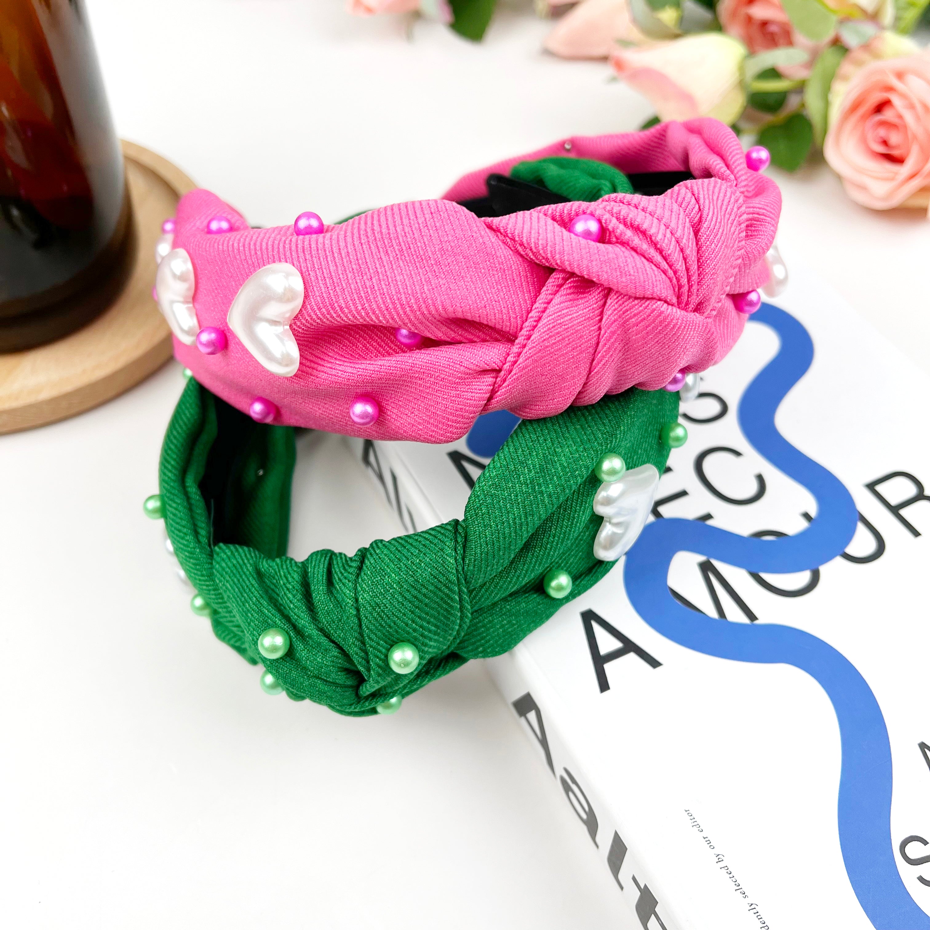 Valentinstag Stirnband Frauen Liebe Perle Stirnband 