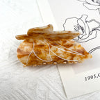 Maple Leaf Hair Clips Fallen Leaf Clip Autumn