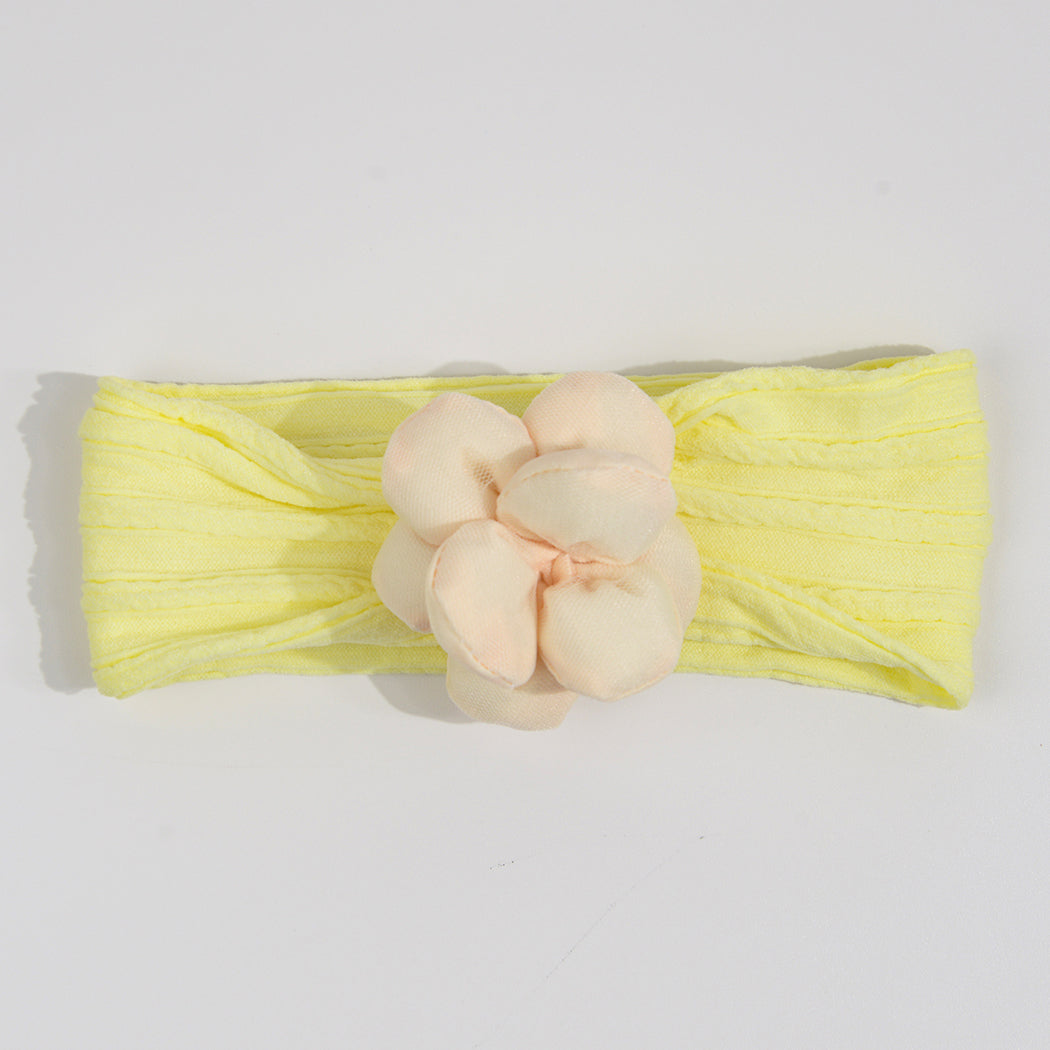 Solid Nylon Flower Head Wrap