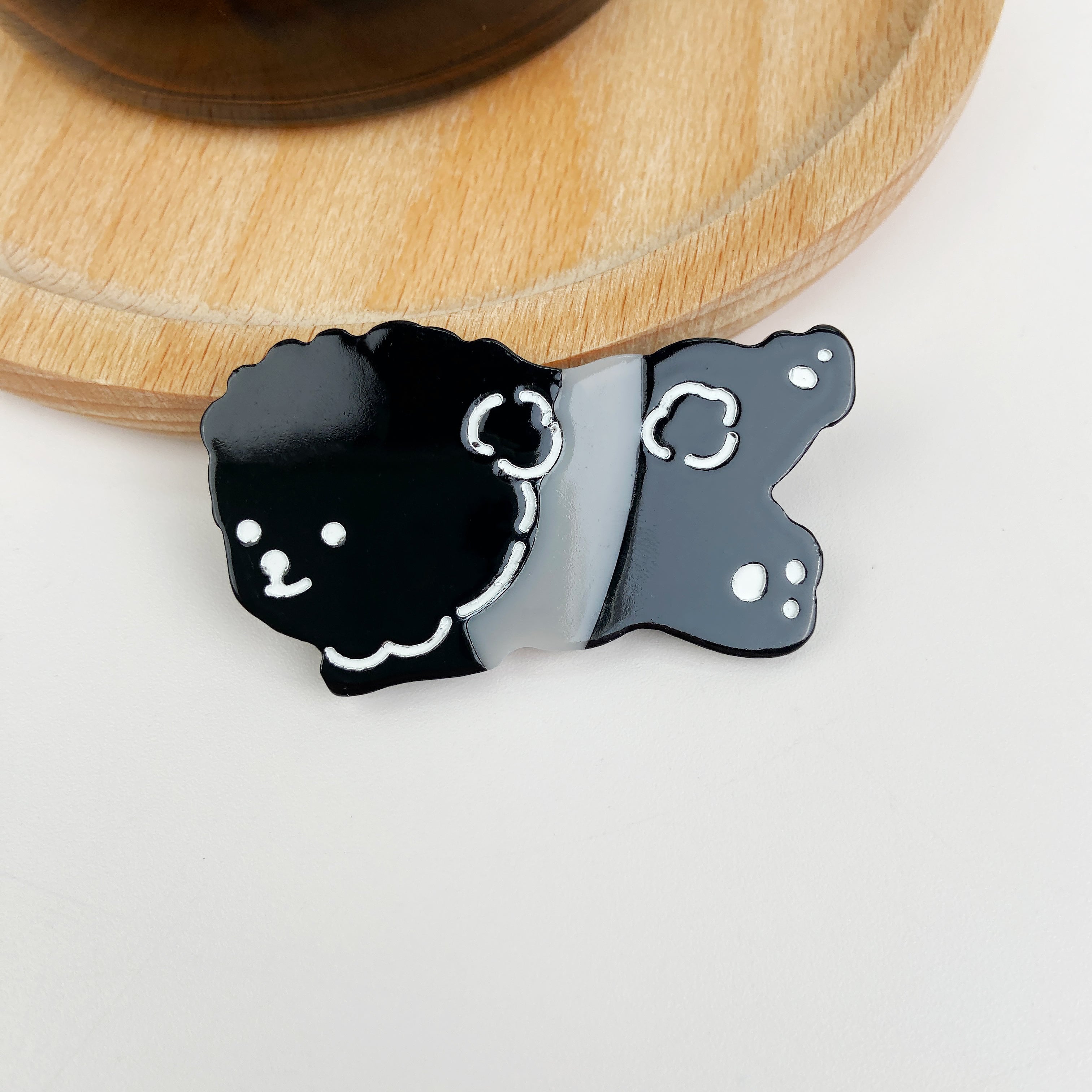 Acetate Cute Cartoon Animal Hair Clips Duckbill cilps