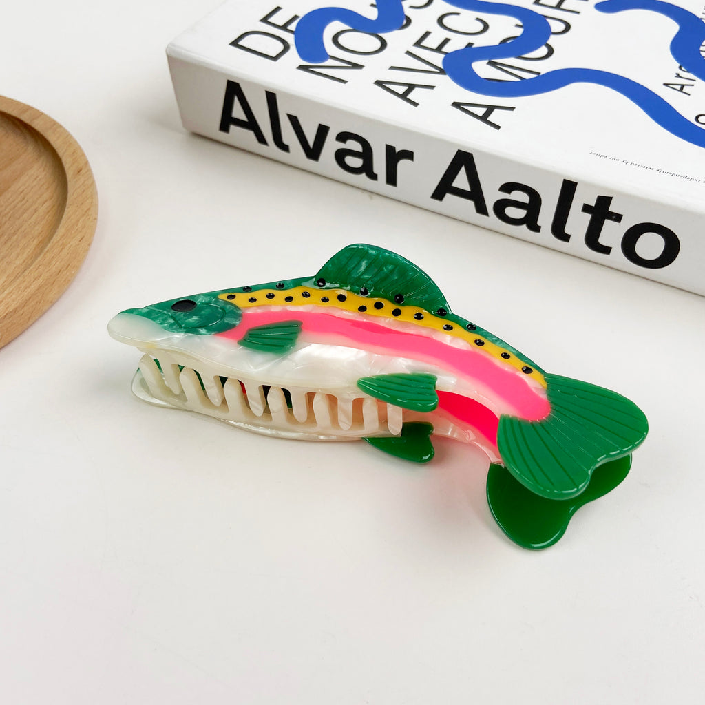 Cartoon Fish Acetate Claw Clip Animal Hair Clips