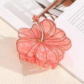 Flower Acetate Grip Updo Shark Clip