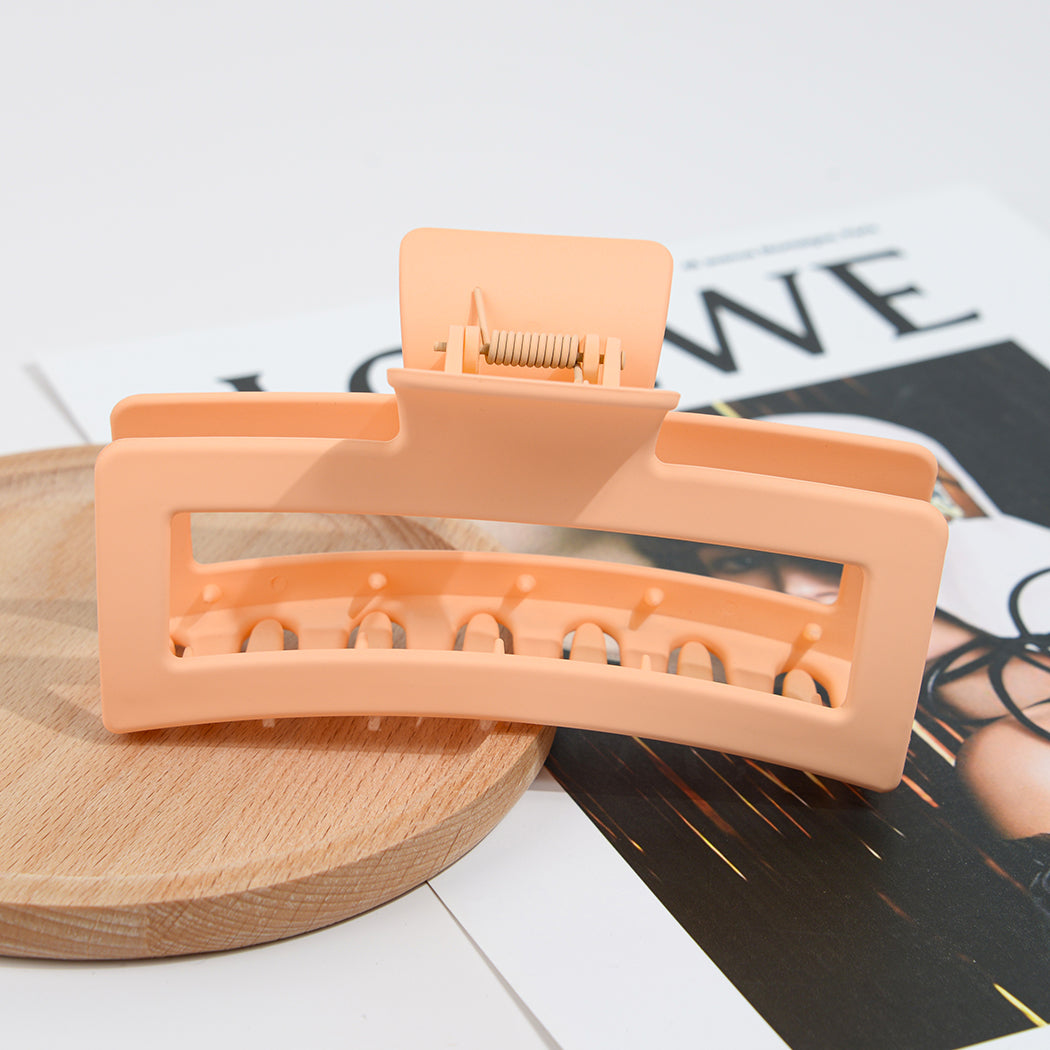 Large Frosted 3 Colors Barrettes