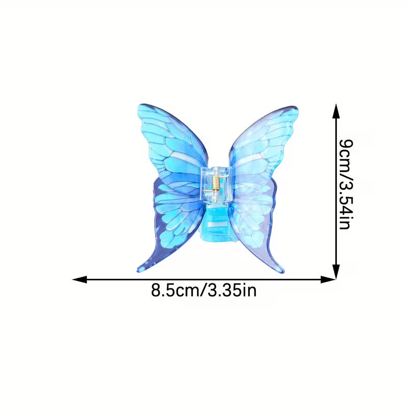 Butterfly Barrettes Loose Clip Shark Clip