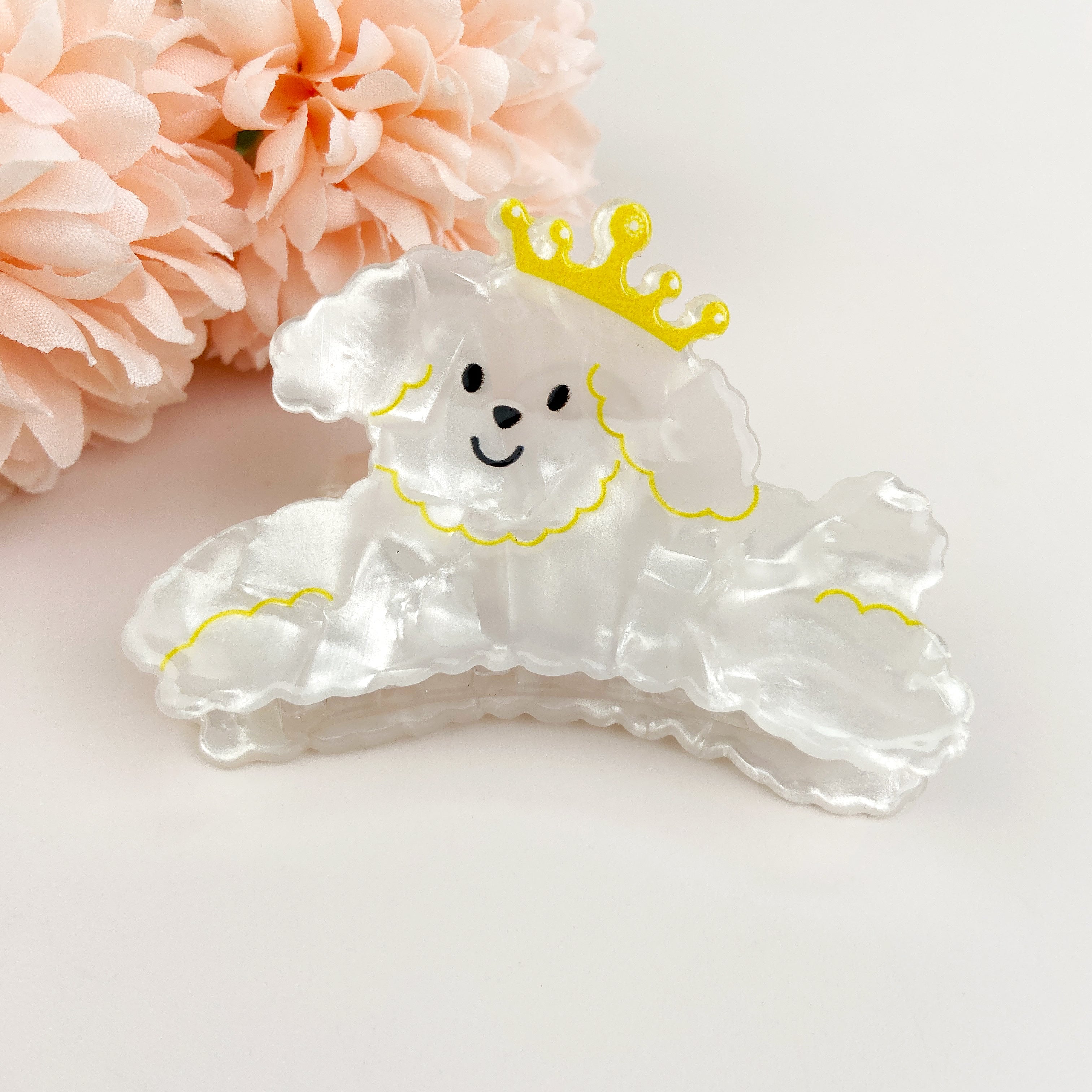 Cute Cartoon Dog Ladies Hair Clip