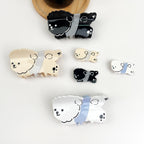 Acetate Cute Cartoon Animal Hair Clips Duckbill cilps