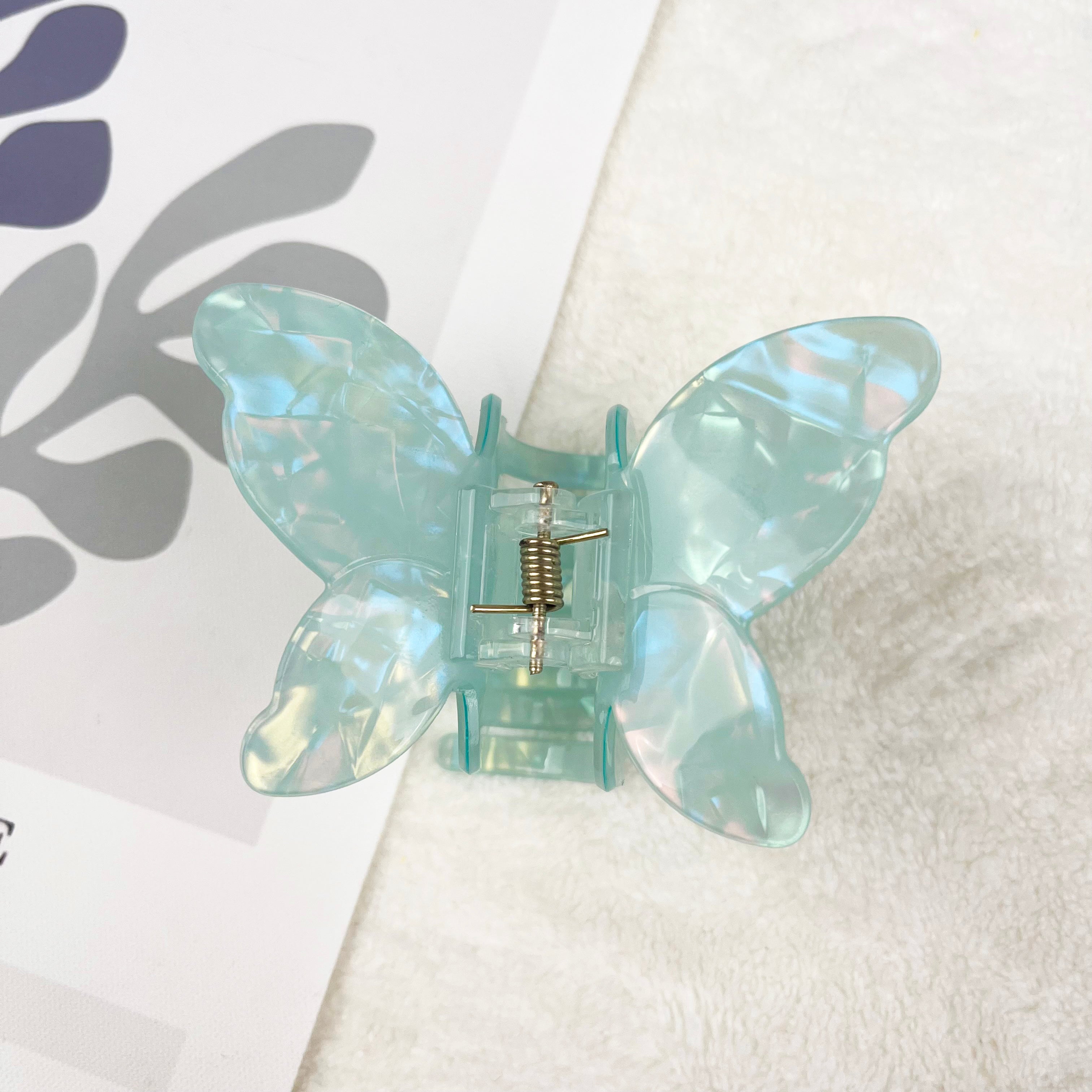 Exquisite simple butterfly hair claw clip