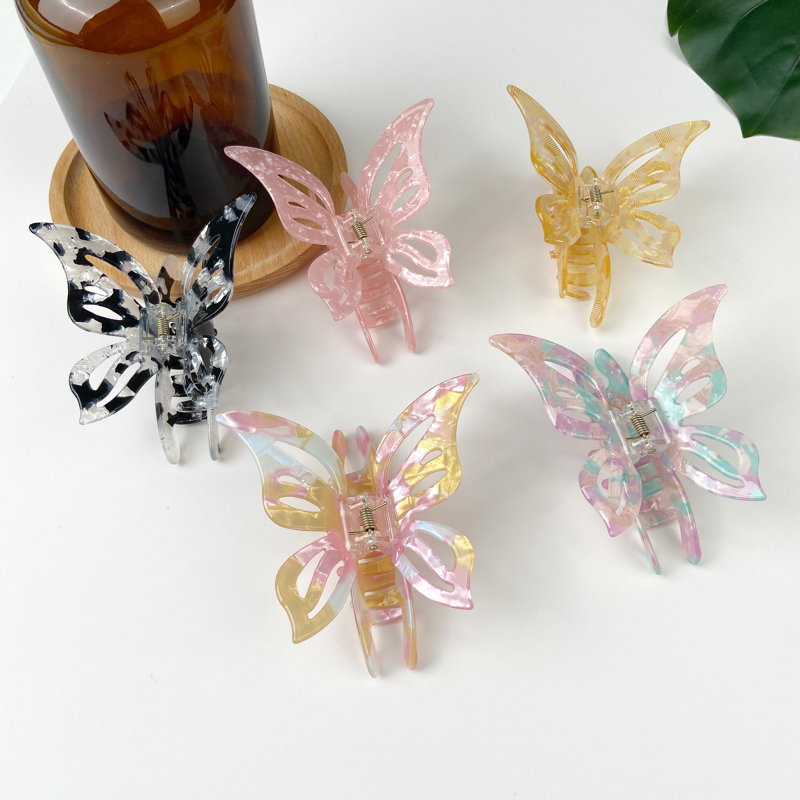 Color 3D Butterfly Hair Clip