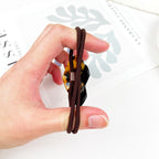 Acetate love hair tie spring sweet hair ties