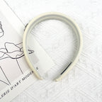 Solid color pig nose headband