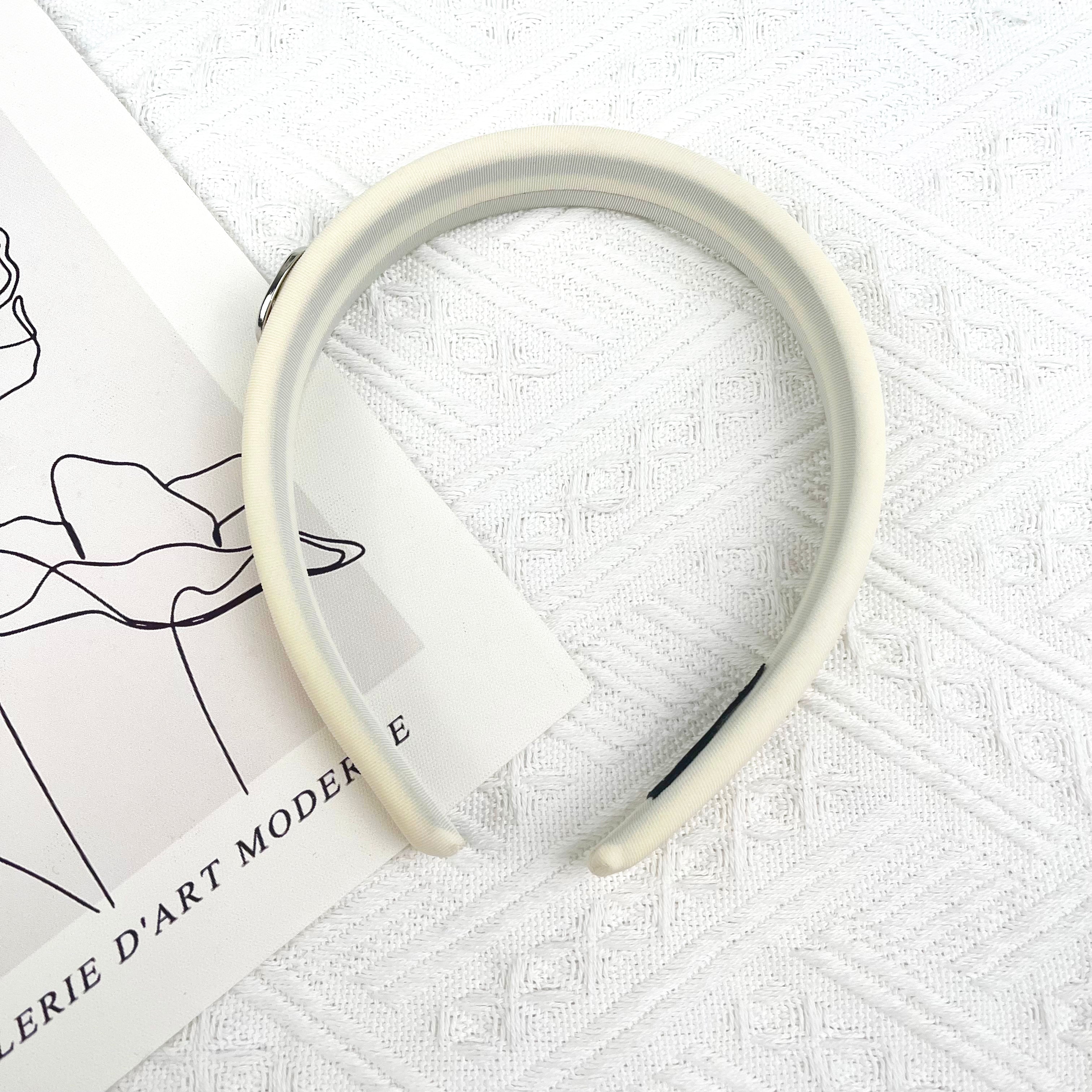 Solid color pig nose headband