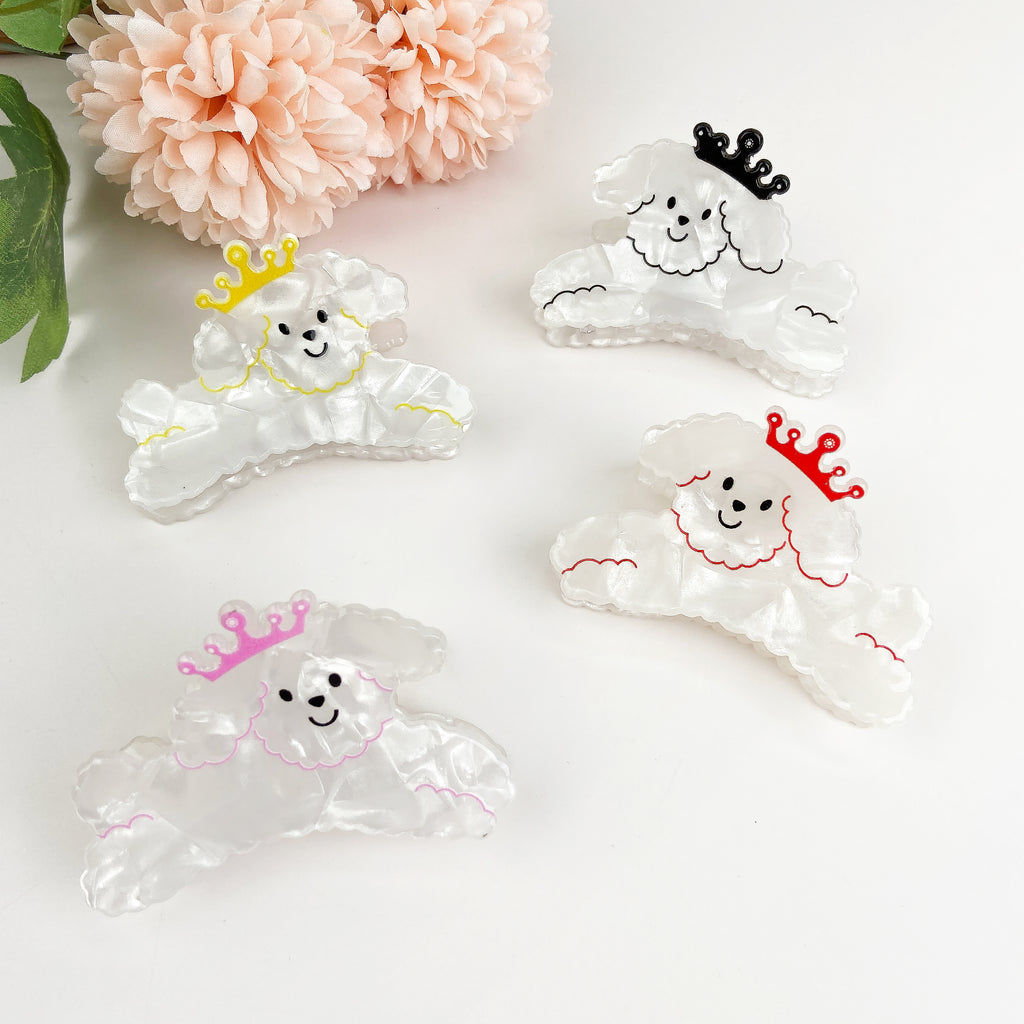 Cute Cartoon Dog Ladies Hair Clip