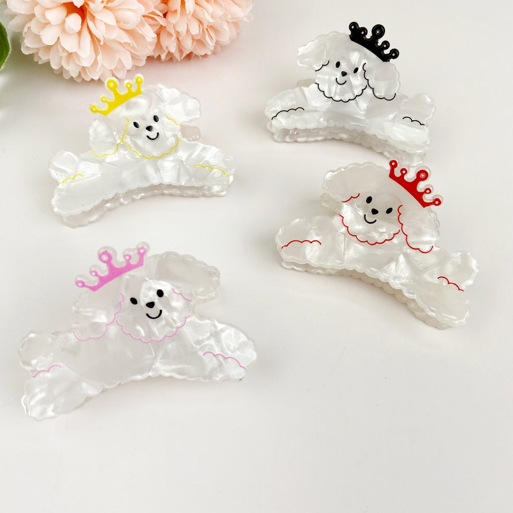 Cute Cartoon Dog Ladies Hair Clip