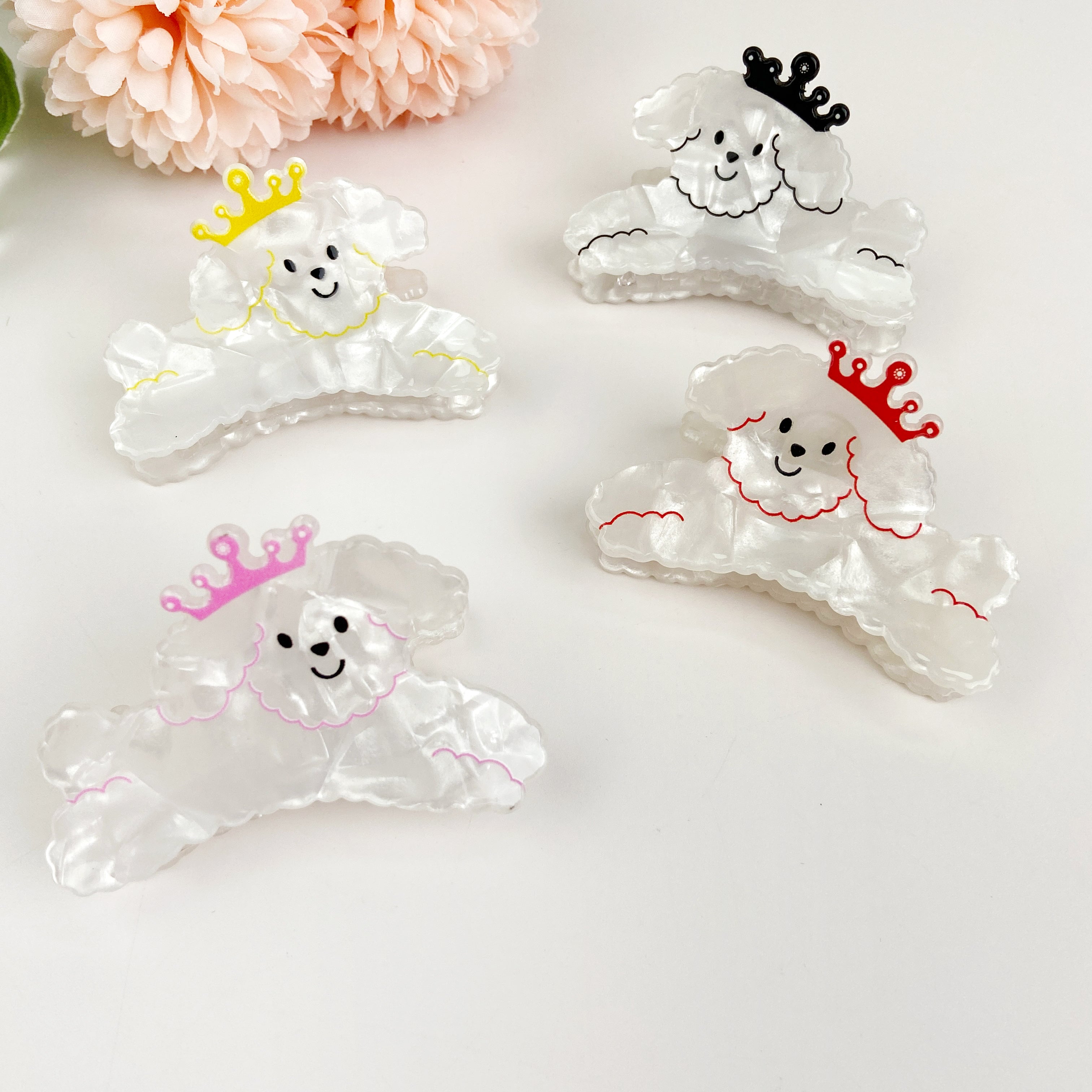 Cute Cartoon Dog Ladies Hair Clip