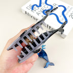 Whale hair clips Shark claw clip animal series