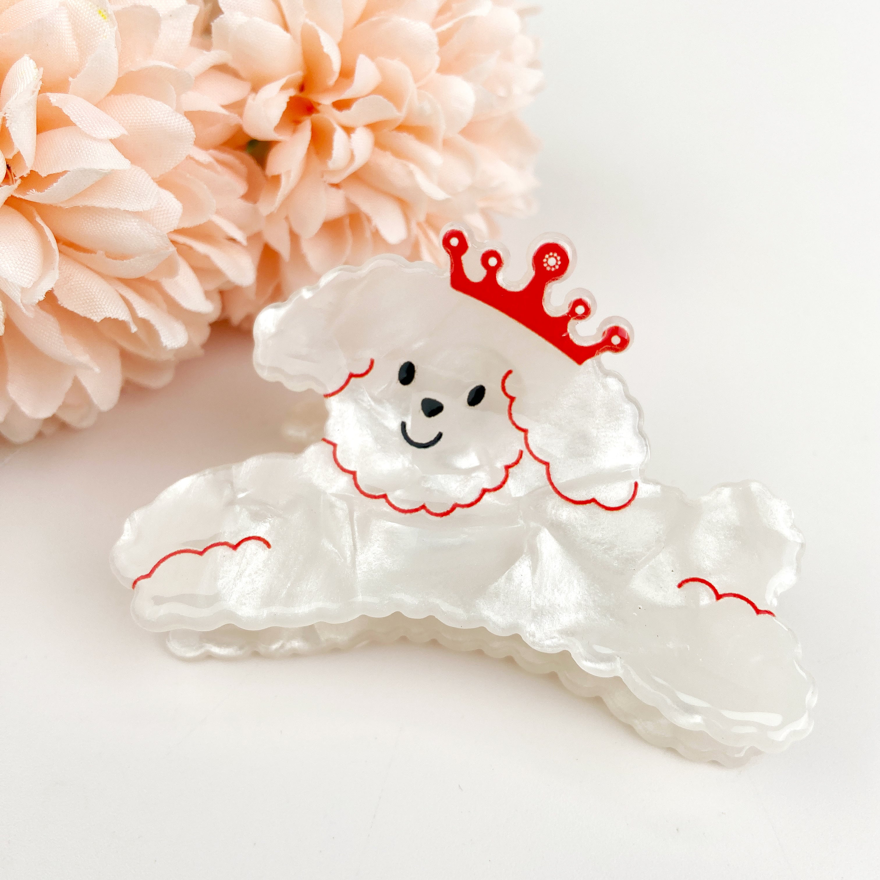 Cute Cartoon Dog Ladies Hair Clip