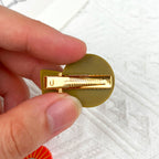 Small animal duckbill clip hedgehog flower hair clip