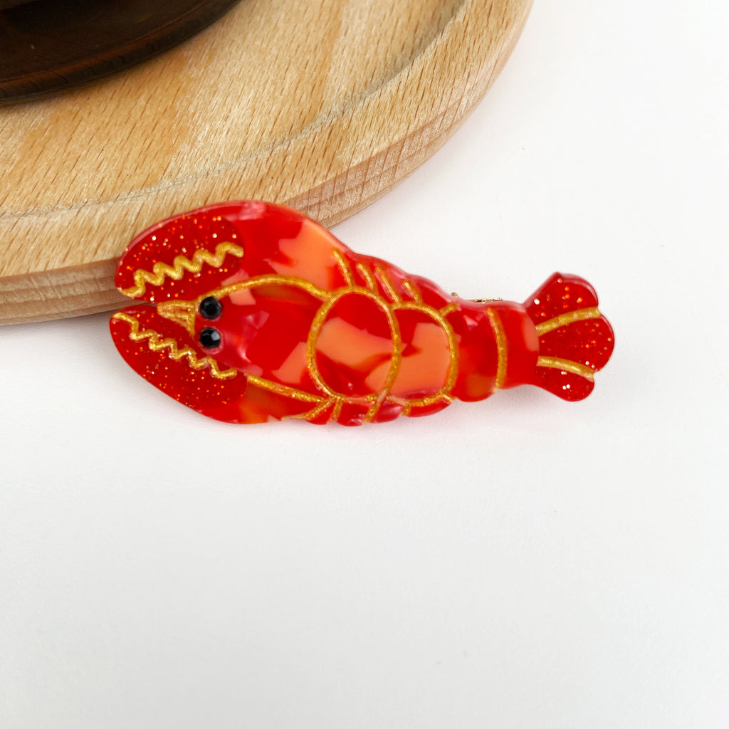 Acetate Ocean Series Animal Hair Clips