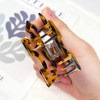 Cute puppy hollow hair claw clip