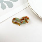 Dicke Acetat-Haarspange „Love“ 