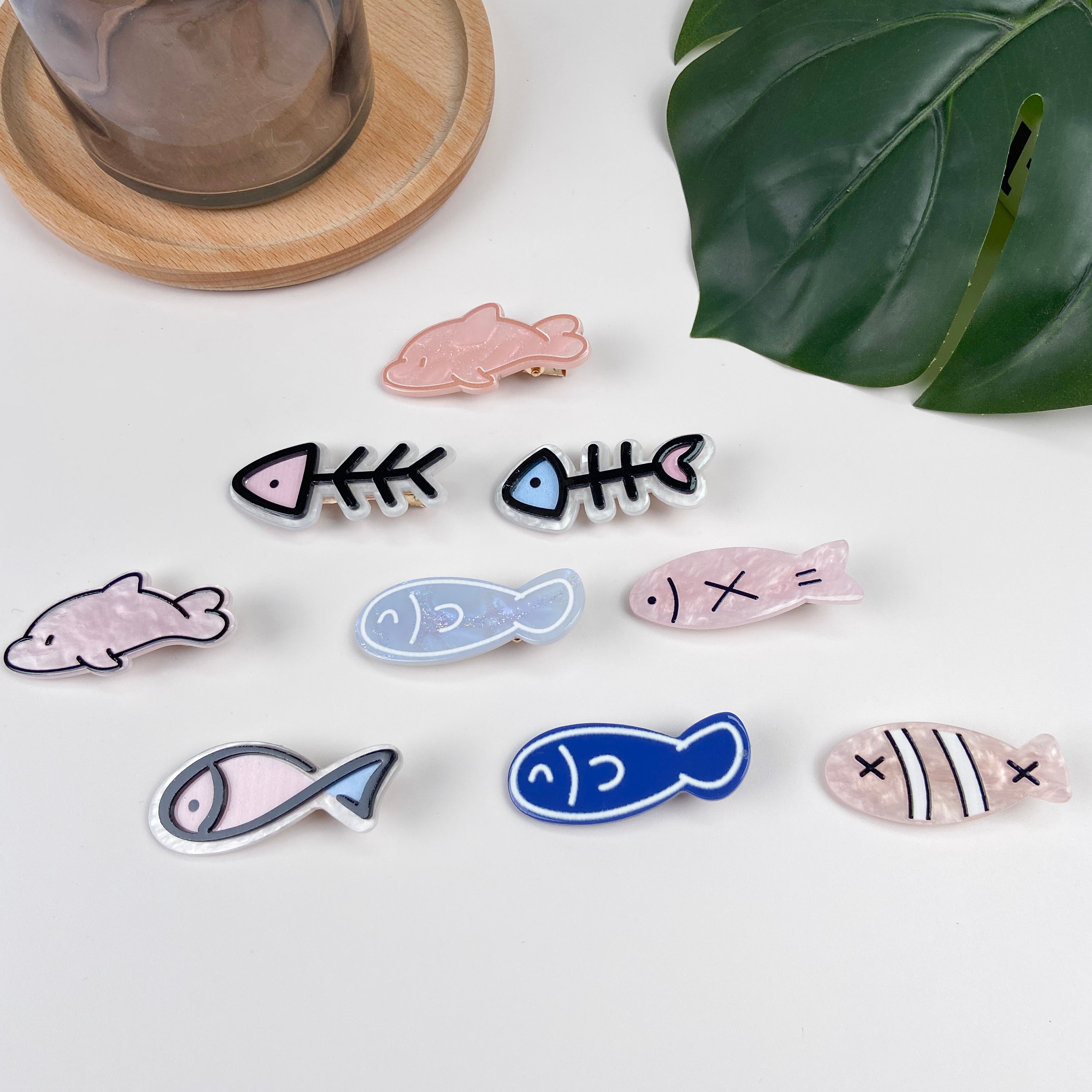 Cute carton Fish Duckbill cilp