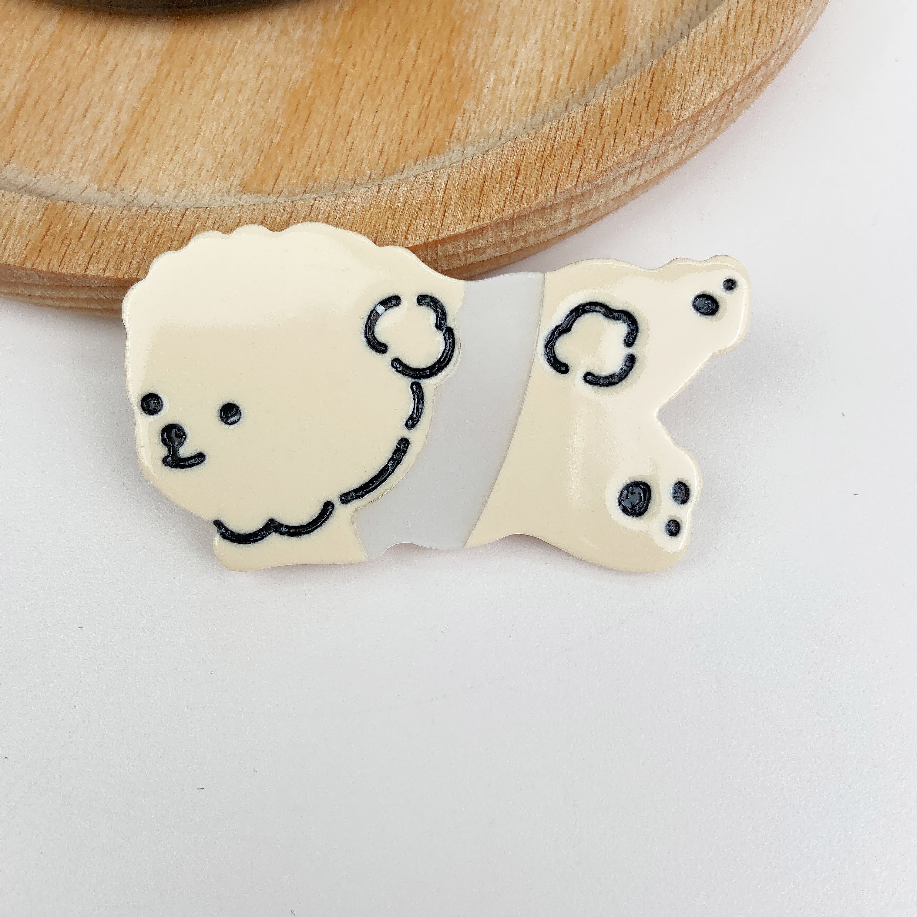 Acetate Cute Cartoon Animal Hair Clips Duckbill cilps