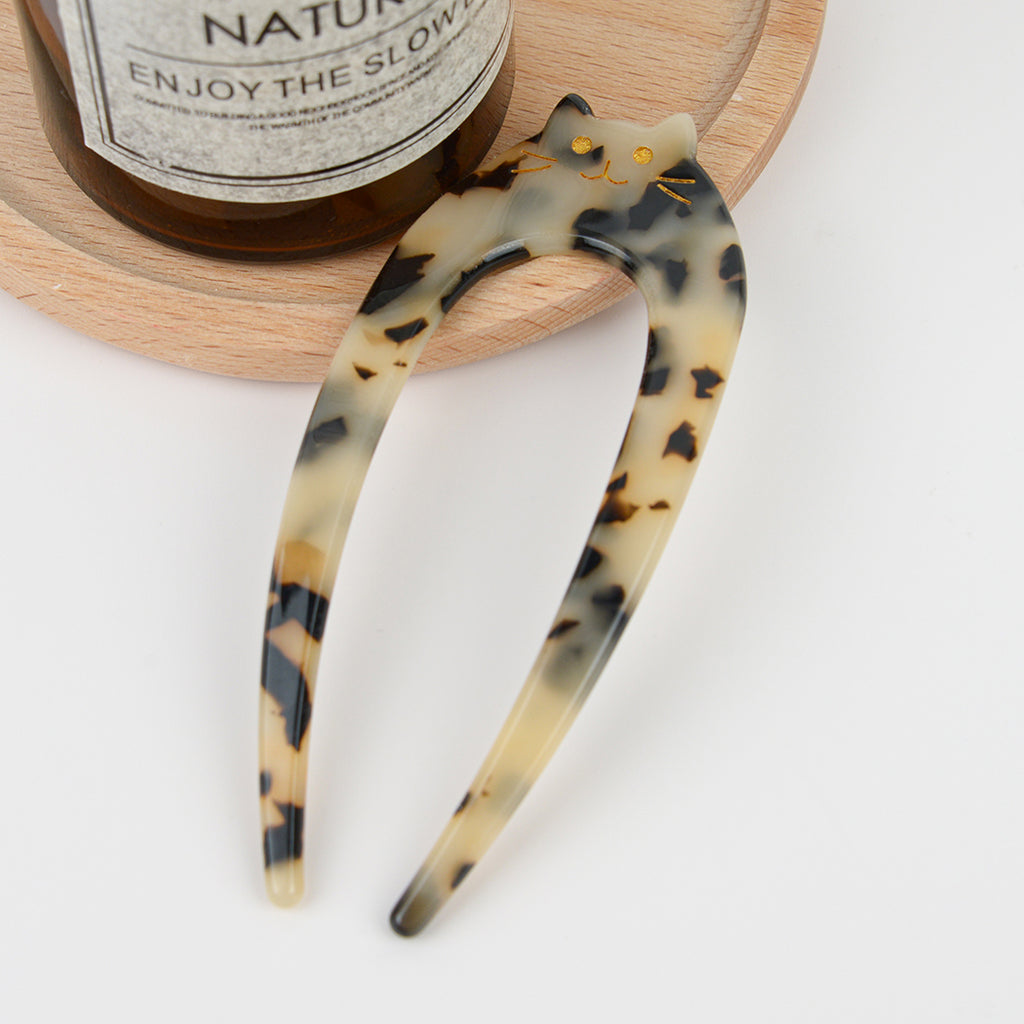 Cat U-Shaped HairPin