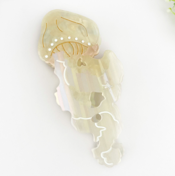 Jellyfish Series Barrettes Loose Clip Updo Shark Clip