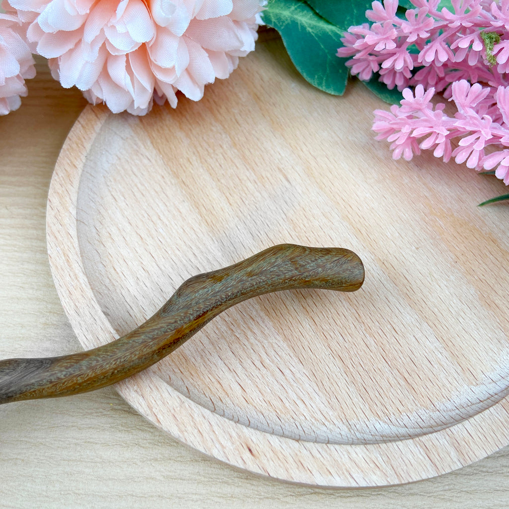 Black sandalwood hairpin wooden hairpin