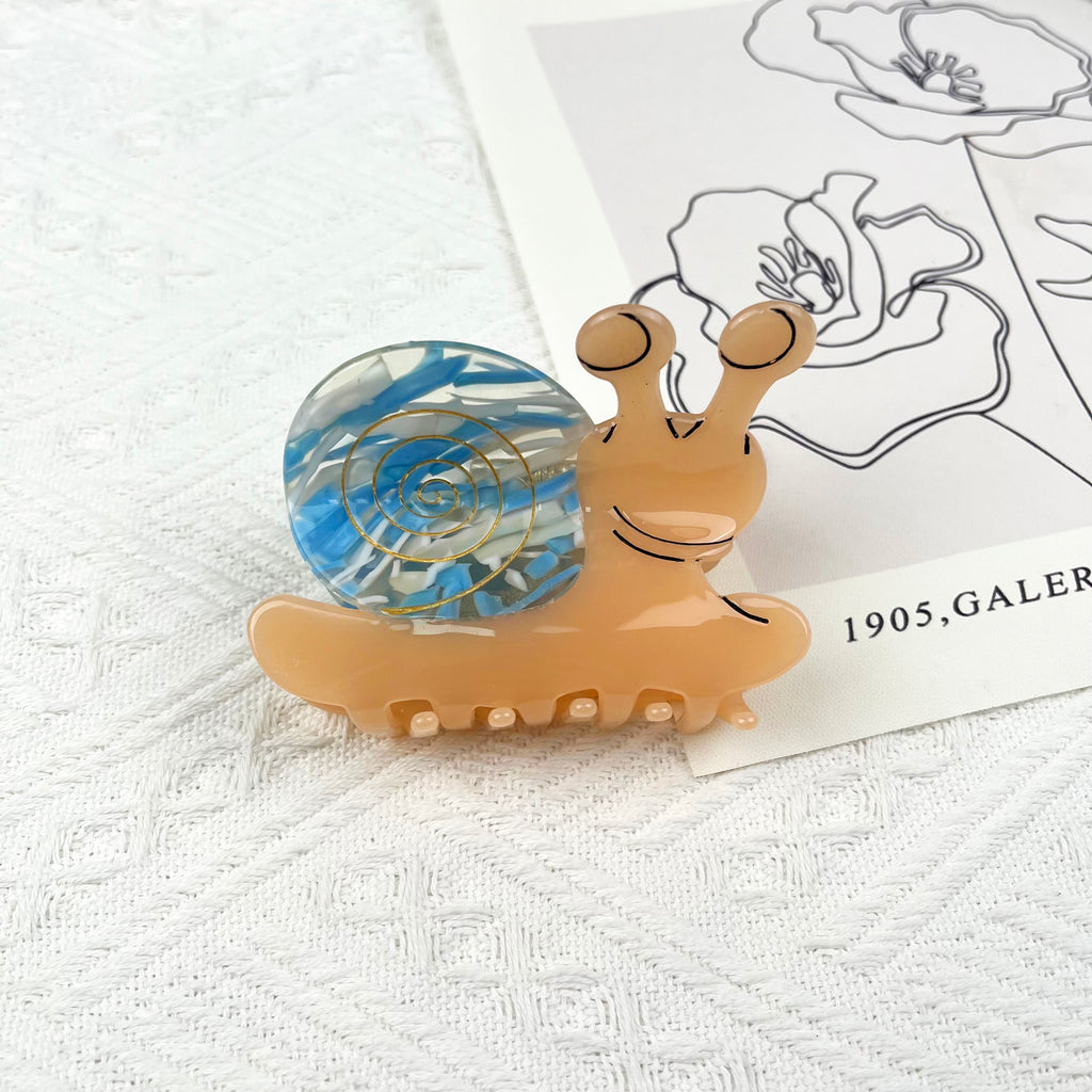Cute Snail Hair Clips Animal Claw Clip