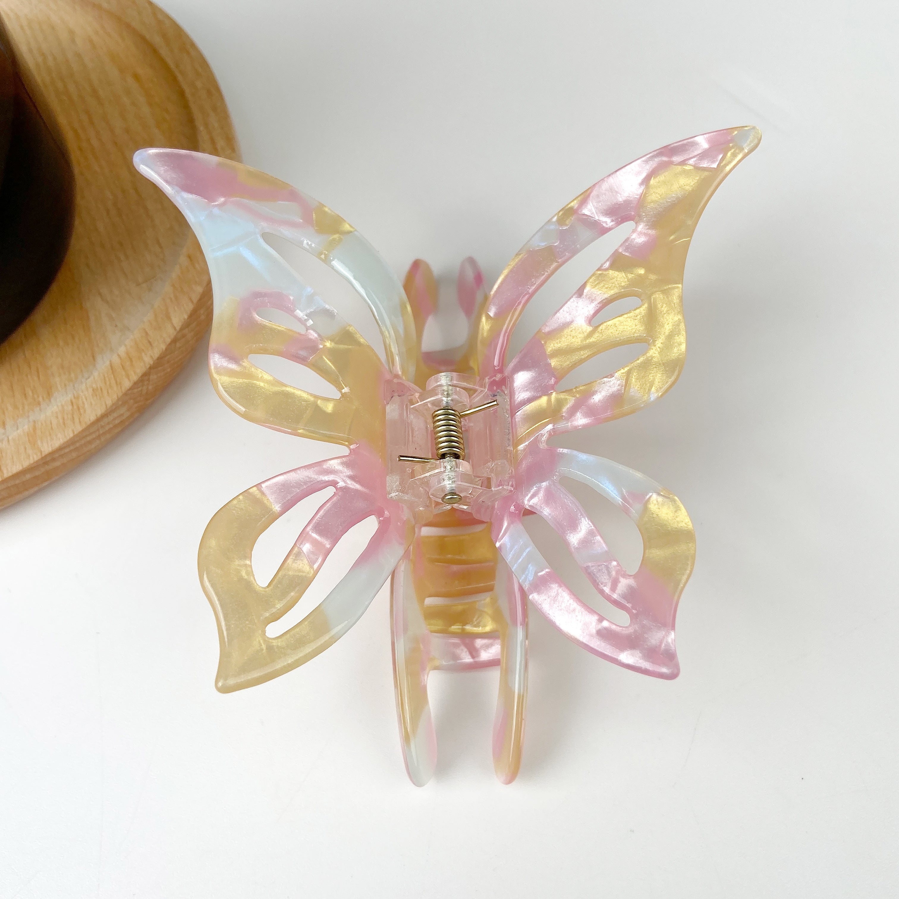 Color 3D Butterfly Hair Clip