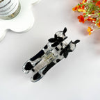 Fun Eagle Cow Crystal Barrettes Updo Shark Clip