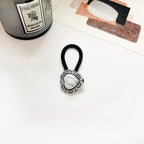 Vintage Inlaid Turquoise Rubber Band Hair Rope High Elasticity Hair Tie Hair Rope